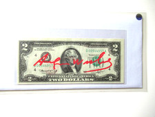 Warhol echte dollarnote gebraucht kaufen  Oldenburg in Holstein