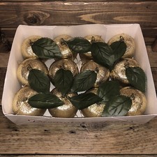 Vintage ornaments gold for sale  Dunlap