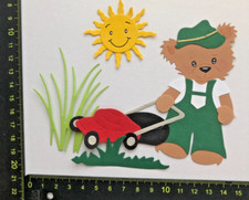 Kartenschmuck stanzteile teddy gebraucht kaufen  Dörfles-Esbach