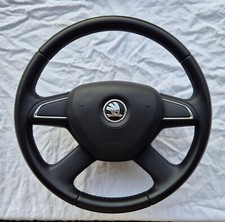 Skoda lederlenkrad neuwertig gebraucht kaufen  Geesthacht