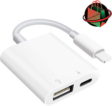 Adaptador de cámara USB SUNTRSI con puerto de carga adaptador portátil USB hembra OTG... segunda mano  Embacar hacia Mexico