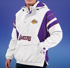 Jaqueta com capuz Los Angeles Lakers Starter Home Team meio zíper pequena NOVO EM FOLHA comprar usado  Enviando para Brazil