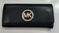 Carteira preta grande Michael Kors Fulton comprar usado Carteira preta grande Michael Kors Fulton comprar usado  Enviando para Brazil