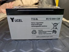 Lead acid rechargeable for sale  KENLEY