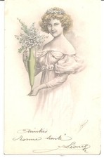 Watzal 21.6.1903. fanciulla usato  Bologna