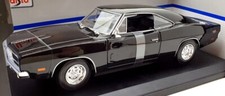 Dodge Charger R/T Maisto escala 1/18 fundido 31387 - 1969 - Preto, usado comprar usado  Enviando para Brazil