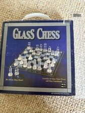 glass chess set for sale  DERBY