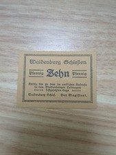 Notgeld waldenburg schlesien gebraucht kaufen  Neutraubling
