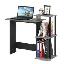 FURINNO EFICIENTE NOTEBOOK DOMÉSTICO NOTEBOOK COMPUTADOR MESA CARVALHO FRANCÊS CINZA/PRETO comprar usado  Enviando para Brazil