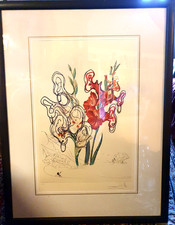 Salvador dali lithographie gebraucht kaufen  Bonn