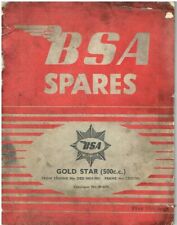 Bsa 500cc dbd34 for sale  MANSFIELD