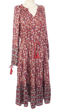 Bohemian dress red for sale  LIVERPOOL