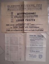 Manifesto elezioni politiche usato  Albano Laziale