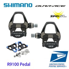 Pedais Shimano Dura Ace PD-R9100 carbono SPD-SL bicicleta de estrada ciclismo sem clipe  comprar usado  Enviando para Brazil