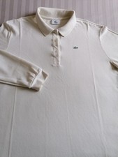 Lacoste polo ecru d'occasion  Rinxent