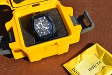 Usado, Relógio masculino Invicta Reserve Vortiz Tonneau cronógrafo preto azul 0748 48mm comprar usado  Enviando para Brazil