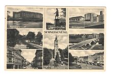 Poland Pila 1939 Schneidmühl postcard multiview na sprzedaż  Wysyłka do Poland