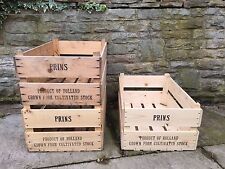 Wooden crates stacking for sale  BARNSLEY