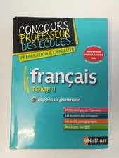 Concours professeur écoles d'occasion  Paris I