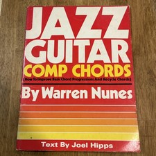 Usado, Guitarra Jazz Comp Acordes Warren Nunes 1979 Livro de Canções RARO, Acorde Básico, Joel Hipps comprar usado  Enviando para Brazil