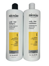 Nioxin System 1 xampu limpador e condicionador terapia do couro cabeludo duplo 33,8 oz comprar usado  Enviando para Brazil