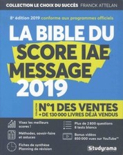 Bible score iae d'occasion  Hennebont