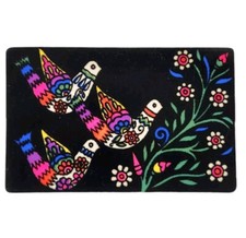 Usado, Cartão postal mexicano pombas veludo México luz negra neon Palomas mexicana flocado comprar usado  Enviando para Brazil