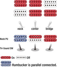 Guitare semi creuse d'occasion  Expédié en France