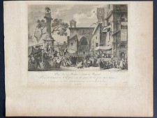 Stampa antica saint usato  Roma