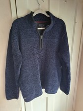 Mens navy chenille for sale  KETTERING