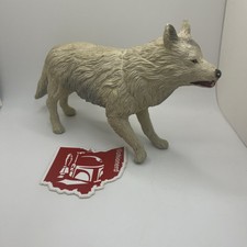Boneco de ação vintage Imperial Animal Kingdom branco lobo ártico cachorro brinquedo 1987 comprar usado  Enviando para Brazil