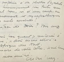 Lettre alpiniste gaston d'occasion  France