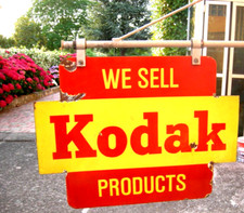 Kodak targa smaltata usato  Italia