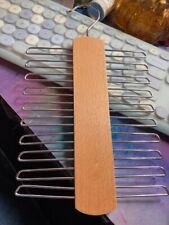 Wooden tie hanger for sale  LEIGH