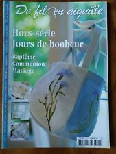 Fil aiguille magazine d'occasion  Perpignan-