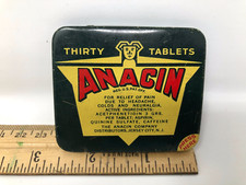 Vintage anacin tin for sale  Kenosha