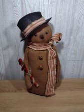 Primitive snowman doll. for sale  Lima