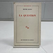 LIVRO DE GUERRA MILITAR ORIGINAL SEGUNDA GUERRA MUNDIAL: Documentos franceses La Question Henri Alleg B comprar usado  Enviando para Brazil