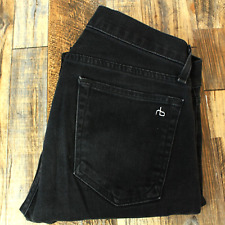 Jeans masculino Rag & Bone Fit 1 botão extra fino jeans mosca tamanho 31 X 30,5 comprar usado  Enviando para Brazil