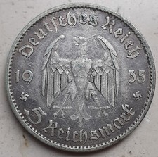 Germania 1935 moneta usato  Val di Zoldo