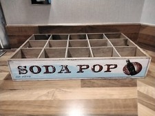 Wooden soda pop for sale  MAIDSTONE