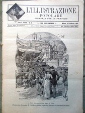 Illustrazione popolare febbrai usato  Enna