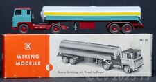1/87 H0 WIKING 53 Scania 110 Tanksattelzug, ~ 1971, ~ türkis / hellbraunrot comprar usado  Enviando para Brazil