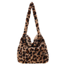 Plush Handbag Fluffy Shoulder Bag Shopping Bags Large Capacity for Autumn Winter comprar usado  Enviando para Brazil