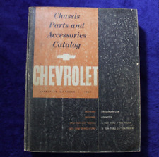 Chevrolet 1933-1962 Catálogo de piezas y accesorios Accesorios GM Libro Coches Camiones segunda mano  Embacar hacia Mexico