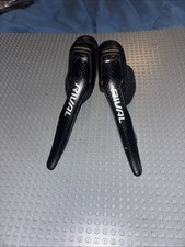 Alavancas de câmbio/freio de bicicleta de estrada carbono SRAM Rival torneira dupla carbono velocidade 2x10 comprar usado  Enviando para Brazil