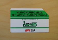 Scheda telefonica sip usato  Roma