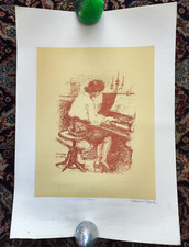 Litografia giovanni march usato  Firenze
