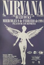Poster nirvana 100 usato  Napoli