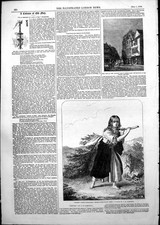 Old antique print for sale  UK